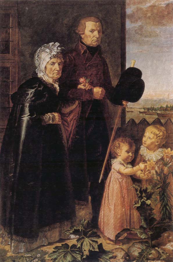 Philipp Otto Runge The Artist's Parents